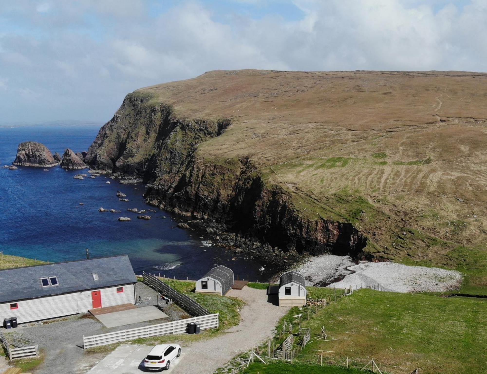 Seapods - Isle Of Lewis - Luxury En-Suite Pods On The Edge Of The Atlantic Ocean Aird Uig Zewnętrze zdjęcie