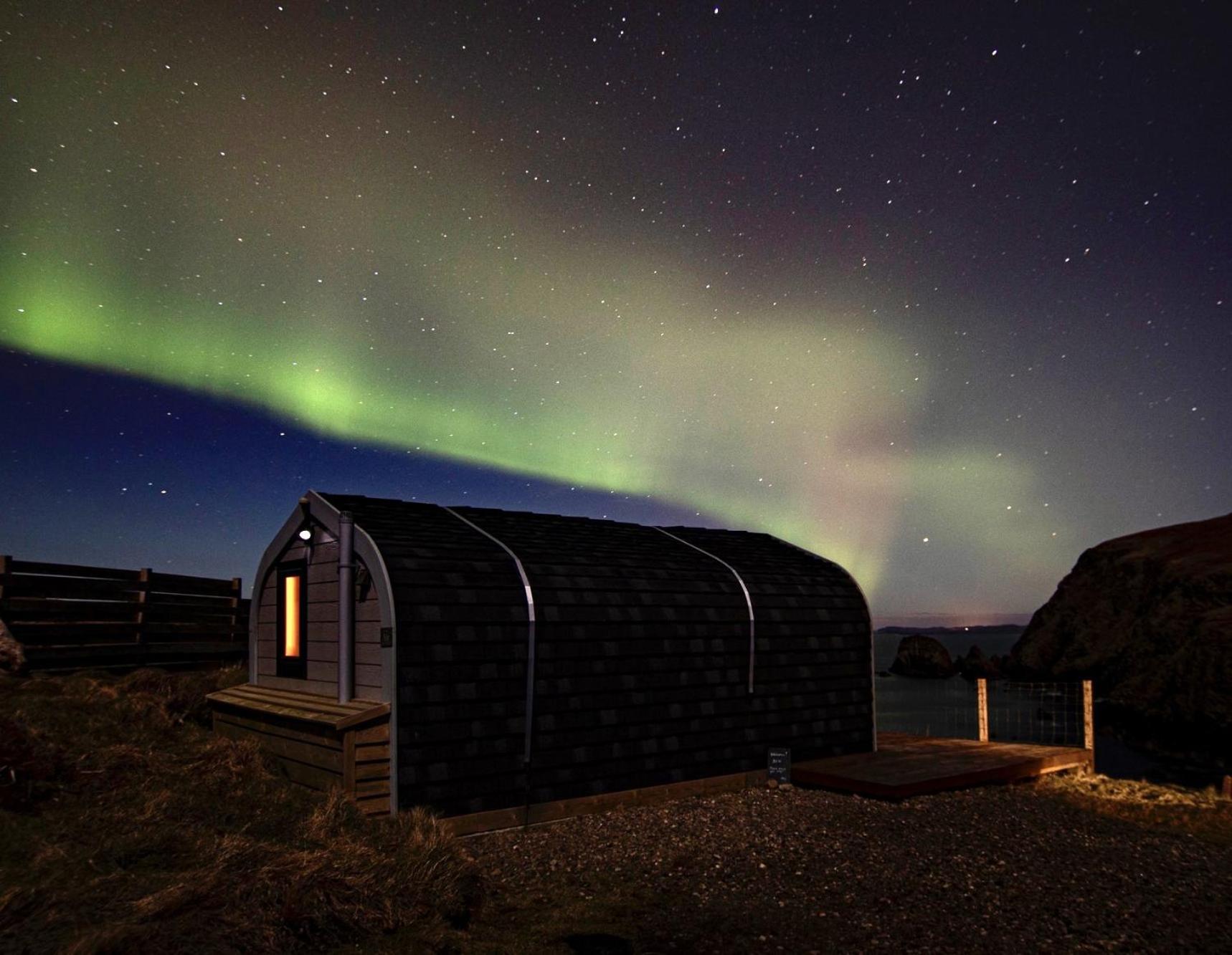 Seapods - Isle Of Lewis - Luxury En-Suite Pods On The Edge Of The Atlantic Ocean Aird Uig Zewnętrze zdjęcie