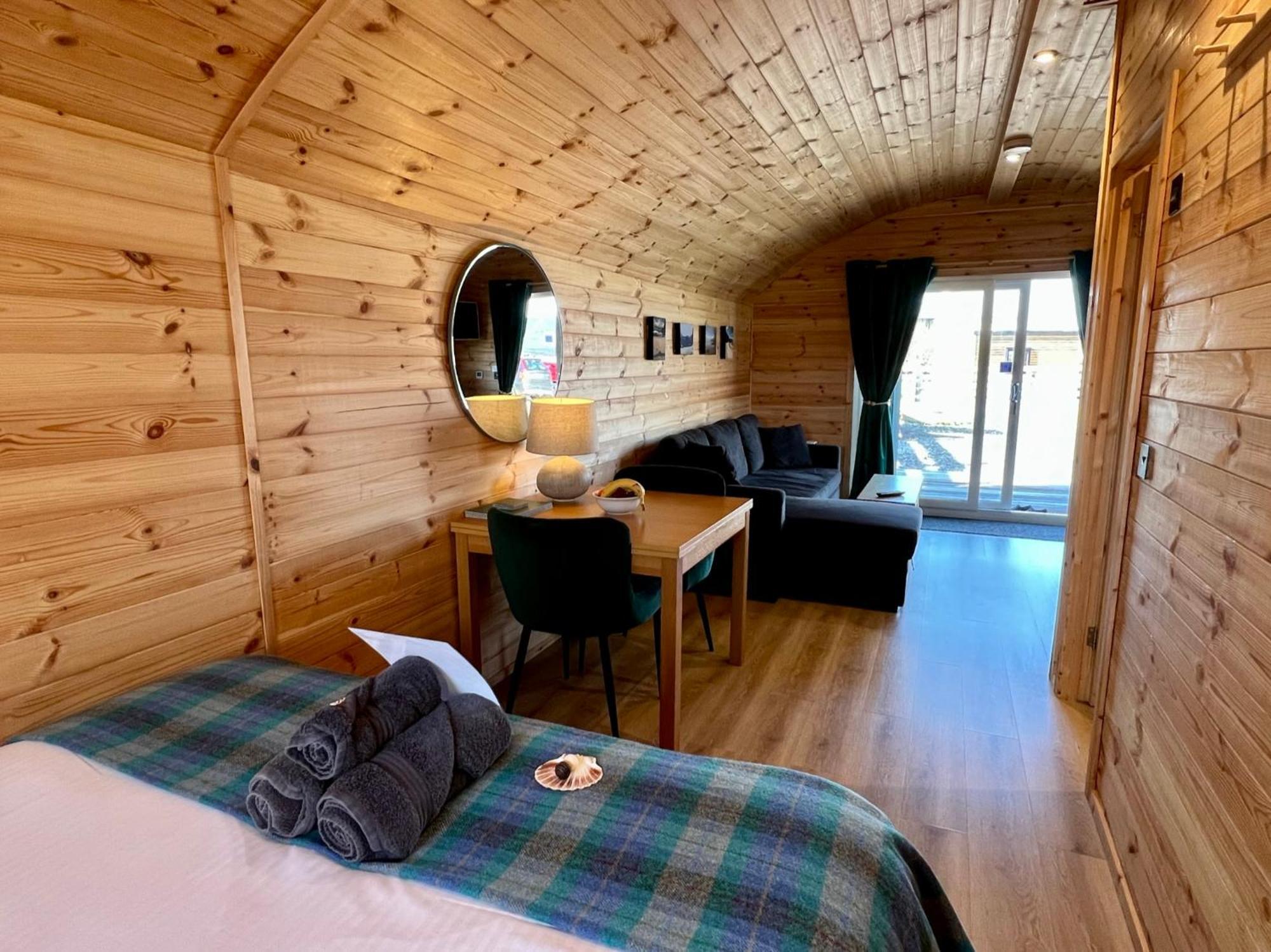Seapods - Isle Of Lewis - Luxury En-Suite Pods On The Edge Of The Atlantic Ocean Aird Uig Zewnętrze zdjęcie