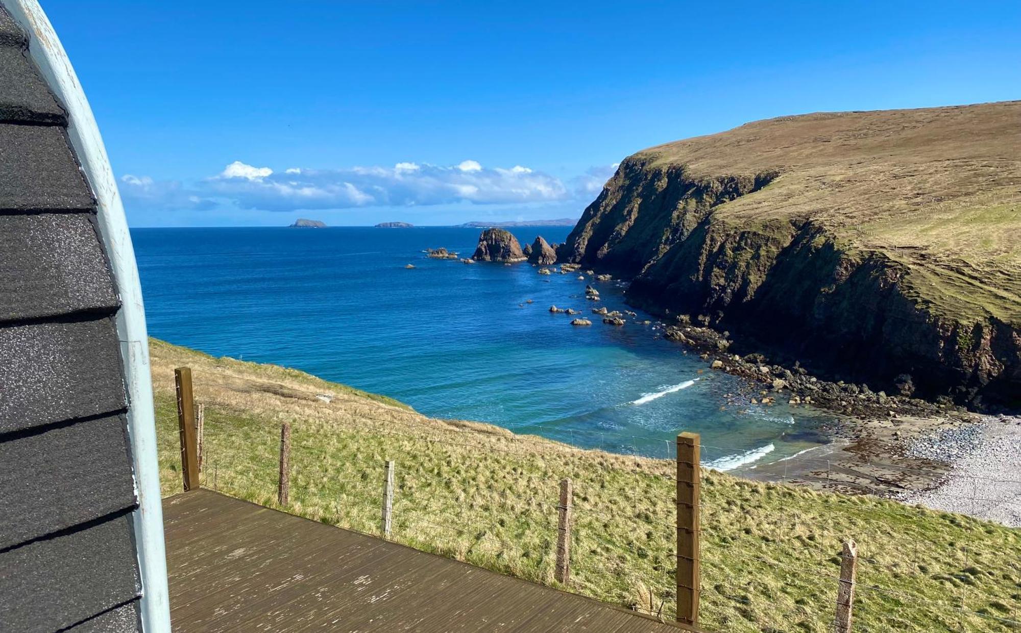 Seapods - Isle Of Lewis - Luxury En-Suite Pods On The Edge Of The Atlantic Ocean Aird Uig Zewnętrze zdjęcie