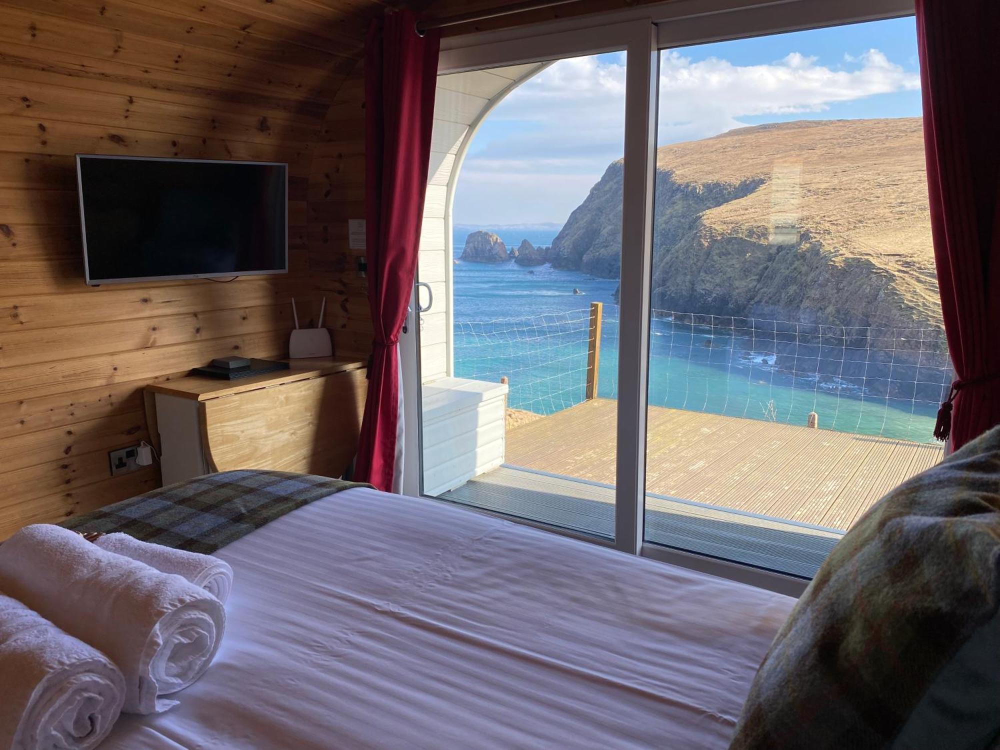 Seapods - Isle Of Lewis - Luxury En-Suite Pods On The Edge Of The Atlantic Ocean Aird Uig Zewnętrze zdjęcie
